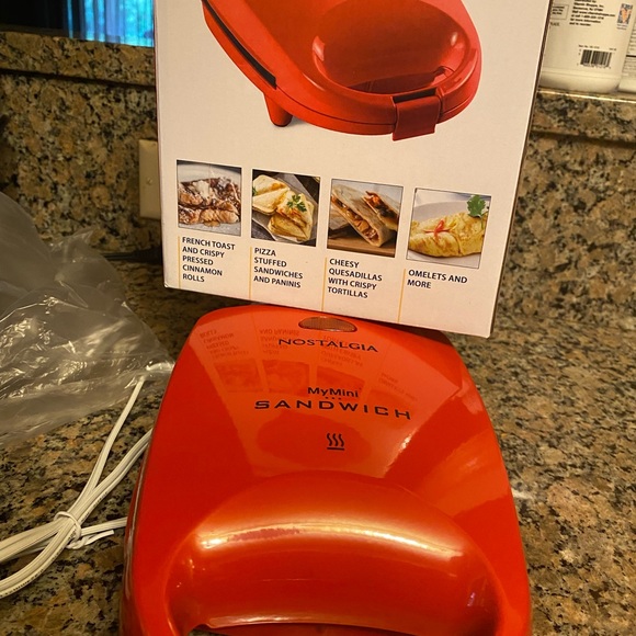 Kitchen Nostalgia Mymini Sandwich Maker Compact Toaster Poshmark